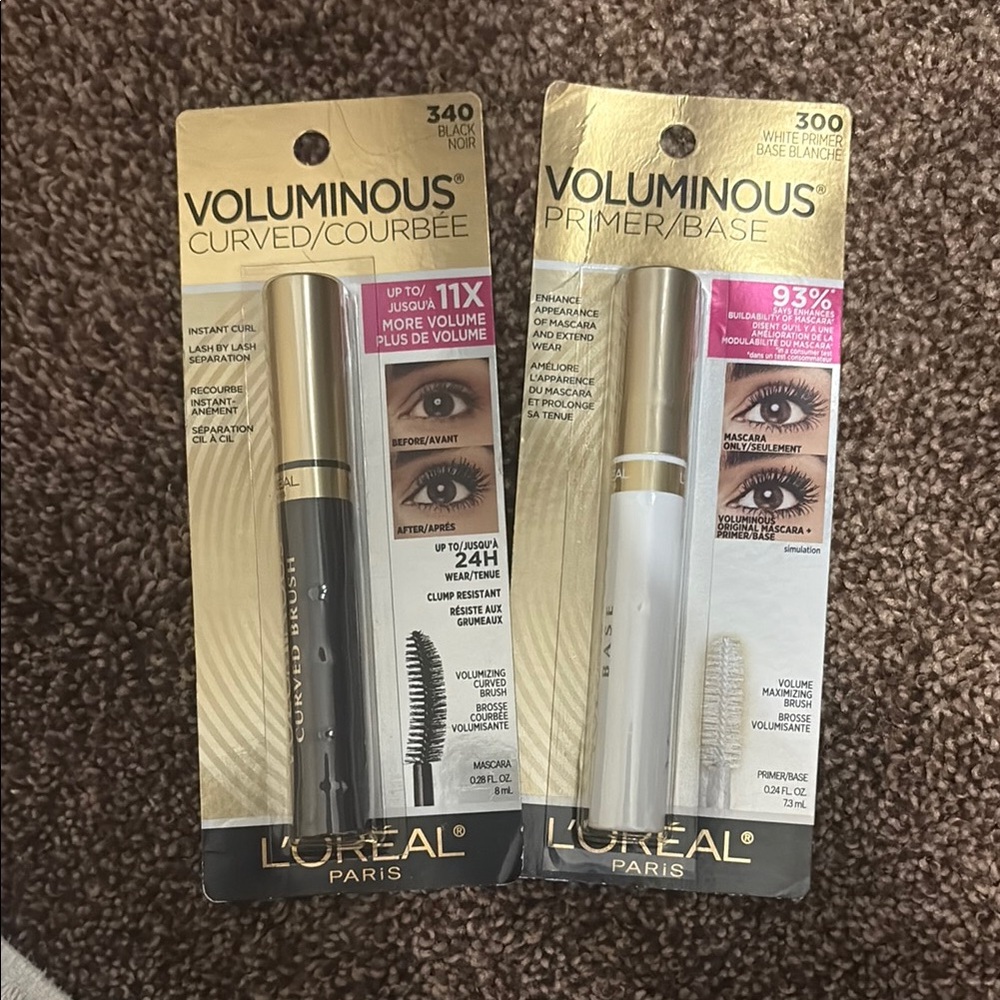 L'Oreal Voluminous Mascara Black and White for Dramatic Lashes